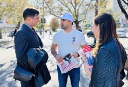 В этот прекрасный октябрьский день пообщались с гражданами на улицах столицы.